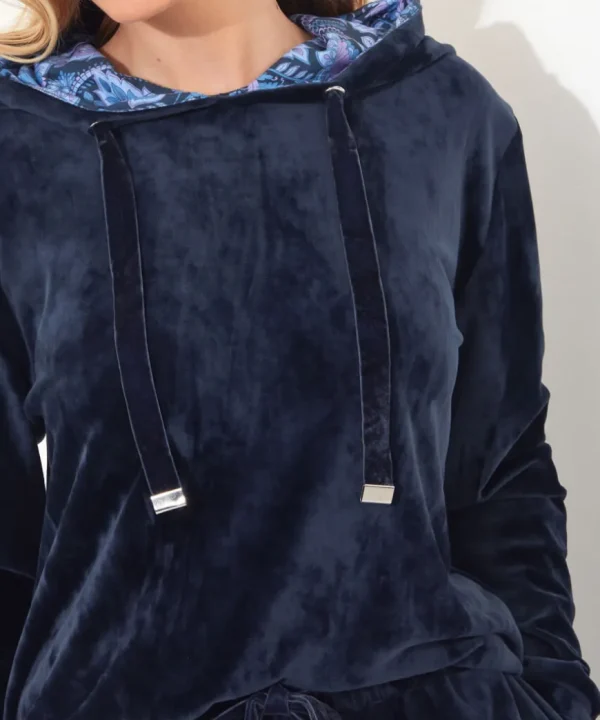 Tops& Tunics & Shirts<Joe Browns Sloe Joes Velour Hoody