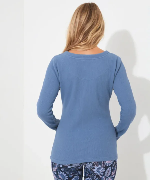 Tops& Tunics & Shirts<Joe Browns Sloe Joes Waffle Henley