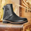 Boots& Shoes & Trainers<Joe Browns Snake Pass Leather Biker Boots