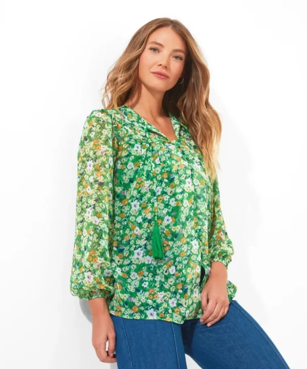Tops& Tunics & Shirts<Joe Browns Spring Greens Top