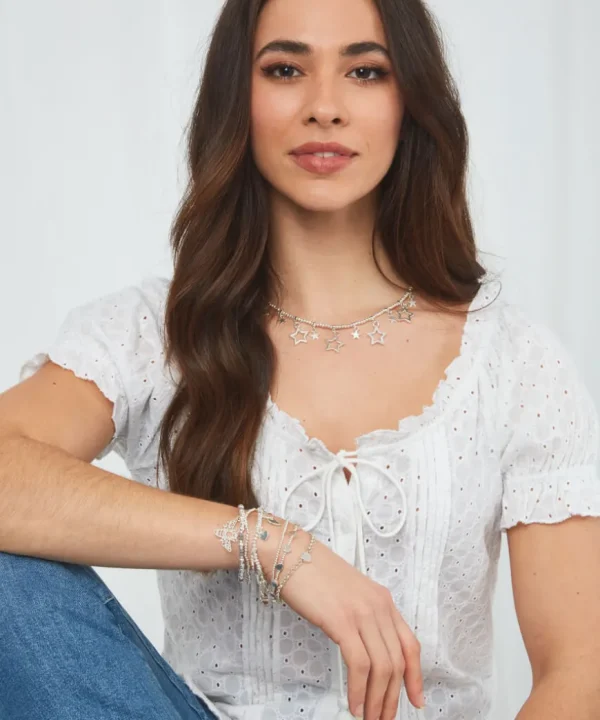 Gifts<Joe Browns Star Gazer Silver Plate Necklace