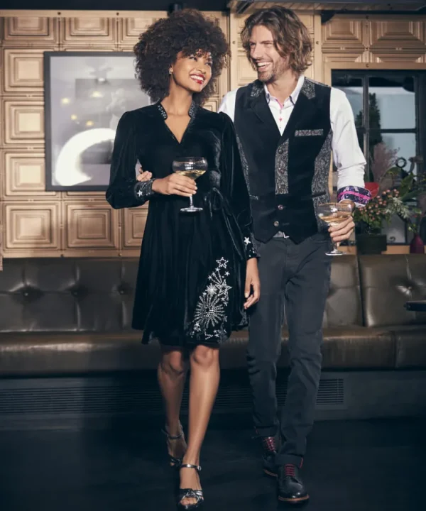 Dresses<Joe Browns Starlight Velvet Dress