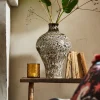 Home Accessories<Joe Browns Tall Textured Pattern Glazed Vase