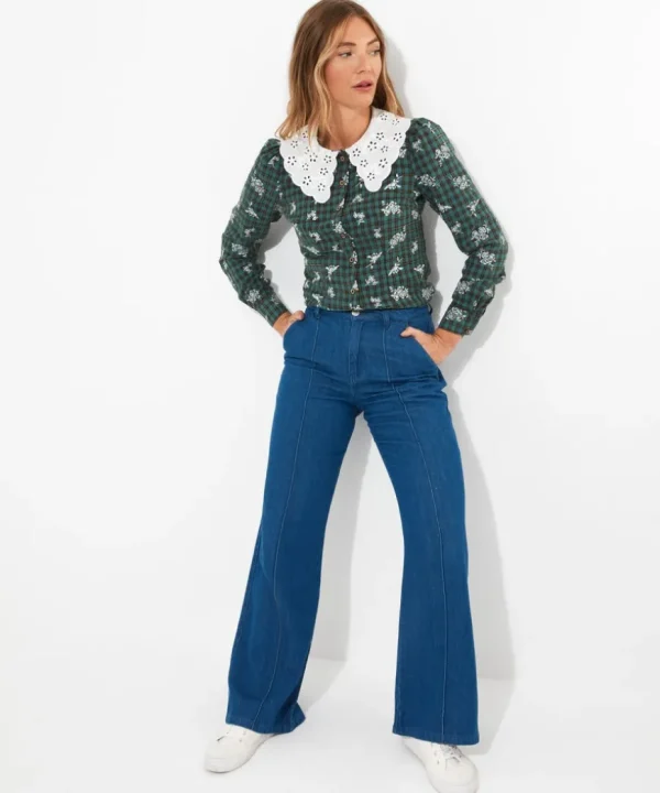 Tops& Tunics & Shirts<Joe Browns Tess Vintage Collar Blouse