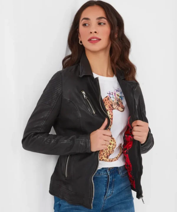 Coats & Jackets<Joe Browns The Forever Black Leather Jacket