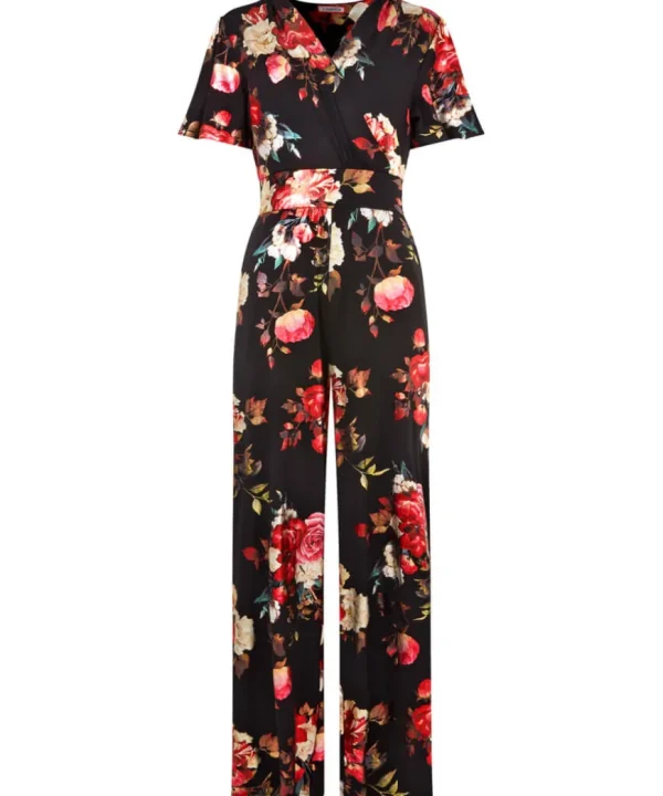 Jeans & Trousers<Joe Browns Veleta Velour Jumpsuit