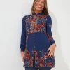 Tops& Tunics & Shirts<Joe Browns Vibrant Florals Tunic Dress