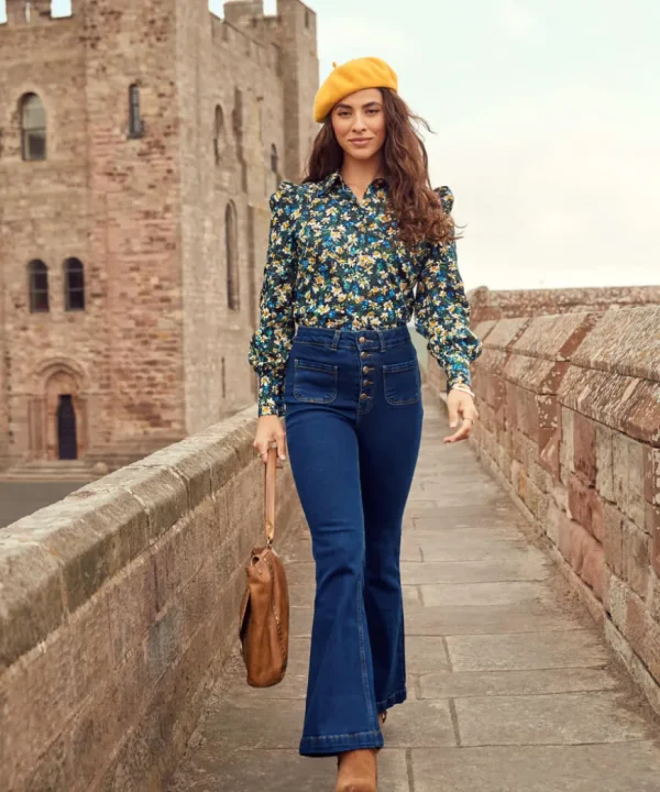 Jeans & Trousers<Joe Browns Vintage Valerie Flared Jeans