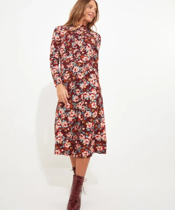 Dresses<Joe Browns Winter Florals Jersey Dress
