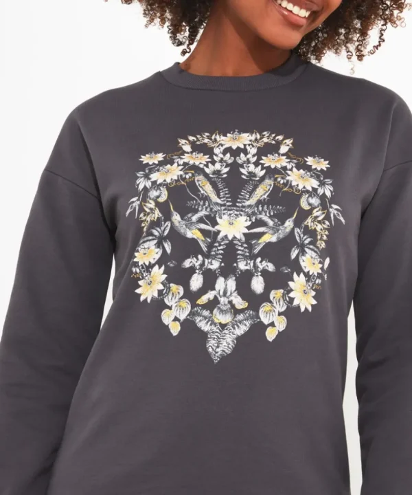 Tops& Tunics & Shirts<Joe Browns Zip Sweat Tunic Dress